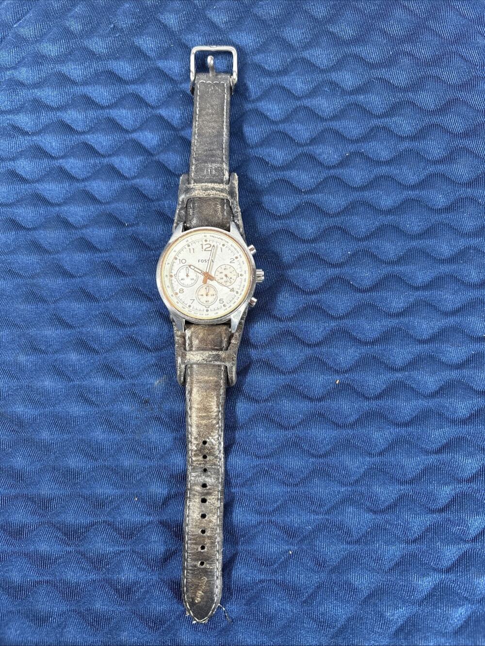 Fossil Flight Women's Chronograph Watch 38mm Silver Tone CH2770